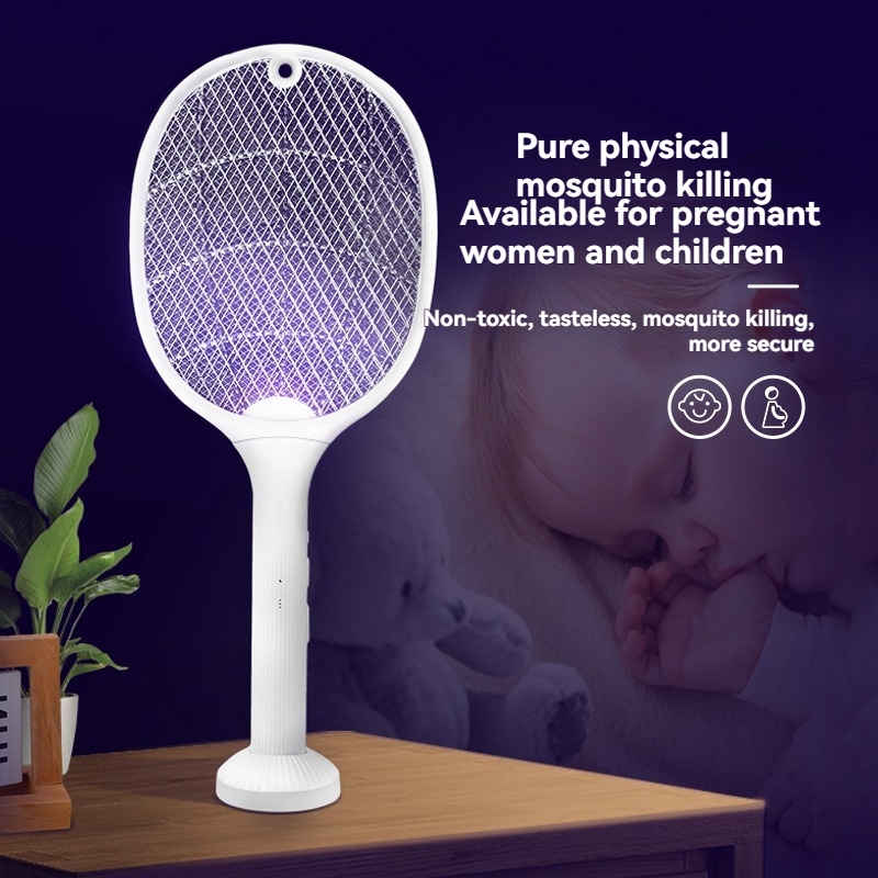 2-in-1 Smart Bug Zapper Racket - Home Security Fence บทวิจารณ์และราคา