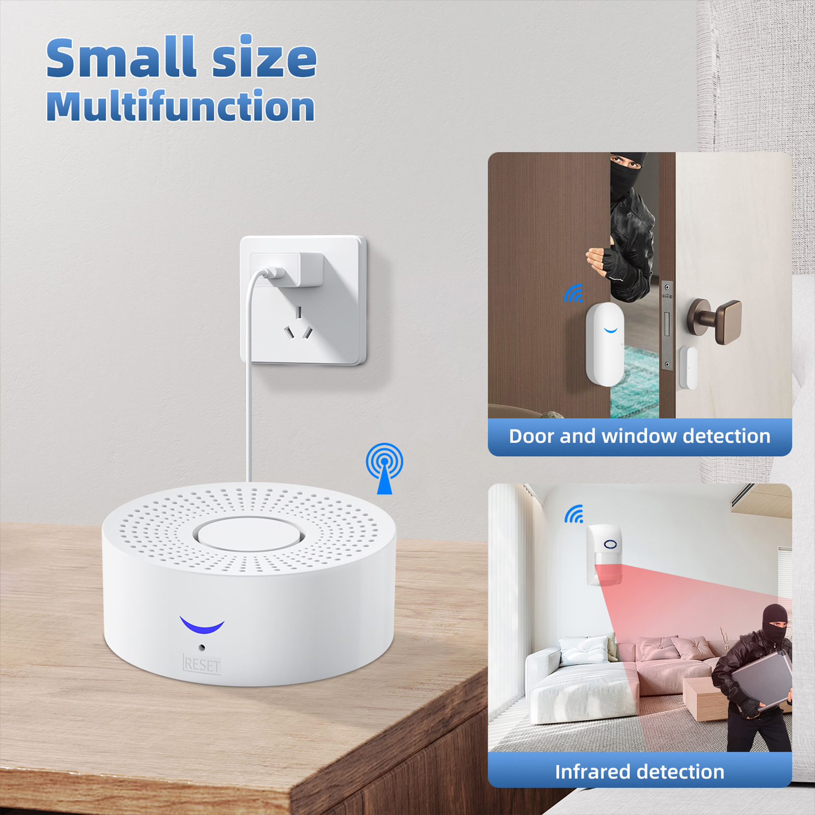Home Security System WiFi Tuya - Home Security Kit บทวิจารณ์และราคา