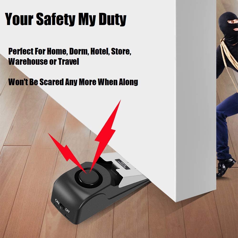 1Pc Door Stopper Alarm Portabl - Door Wedge Alarm บทวิจารณ์และราคา