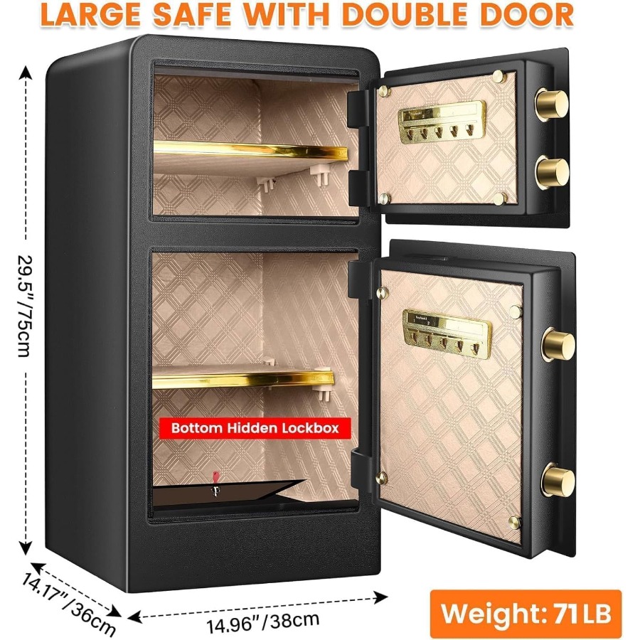 7.5 Cuft Extra Large Safe Box  - Safe Box Digital บทวิจารณ์และราคา