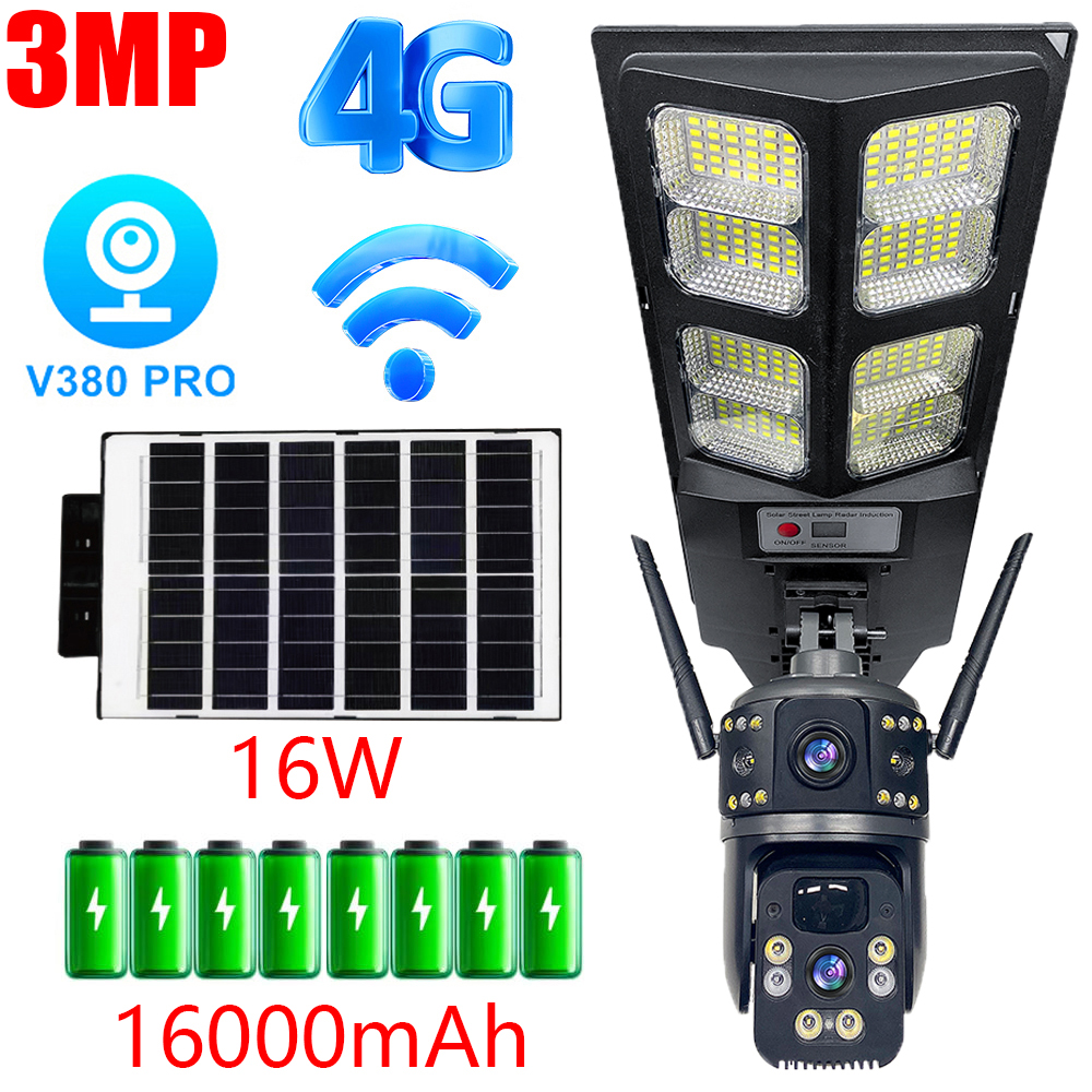 3MP 4G Dual Lens Camera Securi - Home Security No Wifi บทวิจารณ์และราคา