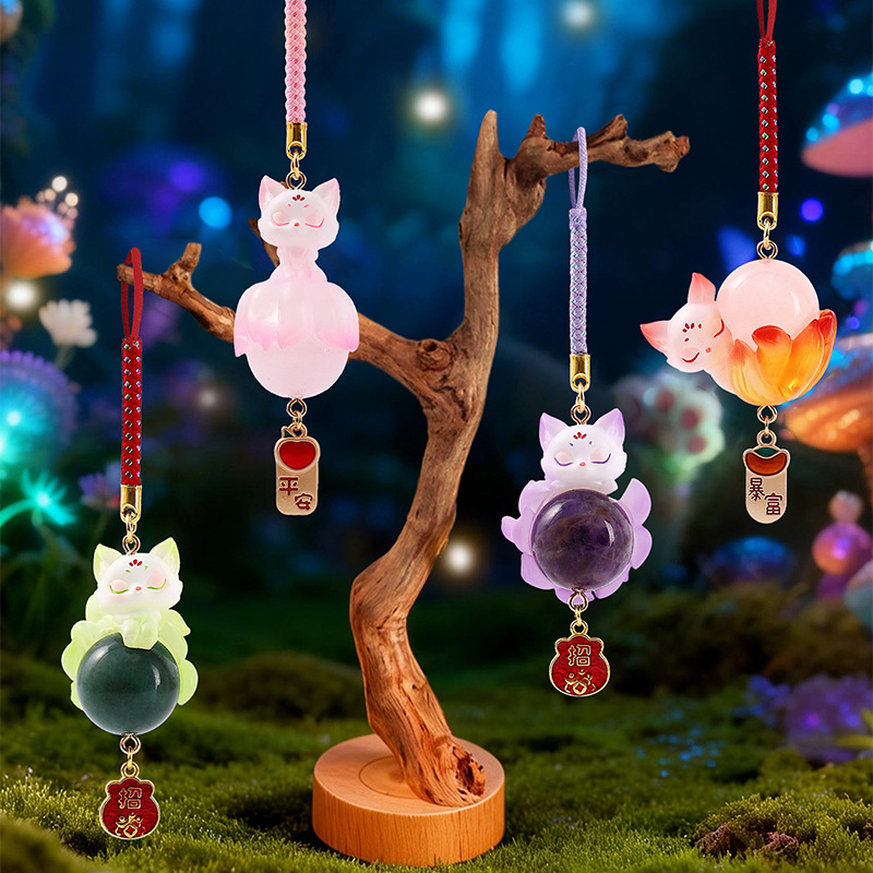 Nine-Tailed Fox Blind Box Crys - Home Security Items บทวิจารณ์และราคา