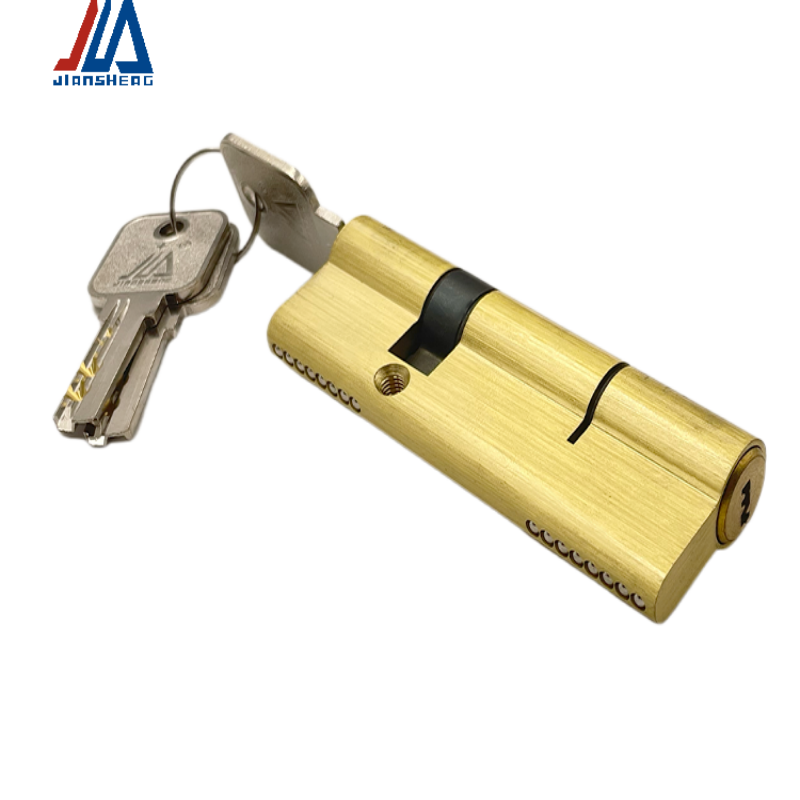 Solid Brass Door Lock Cylinder - Home Security Locks For Doors บทวิจารณ์และราคา