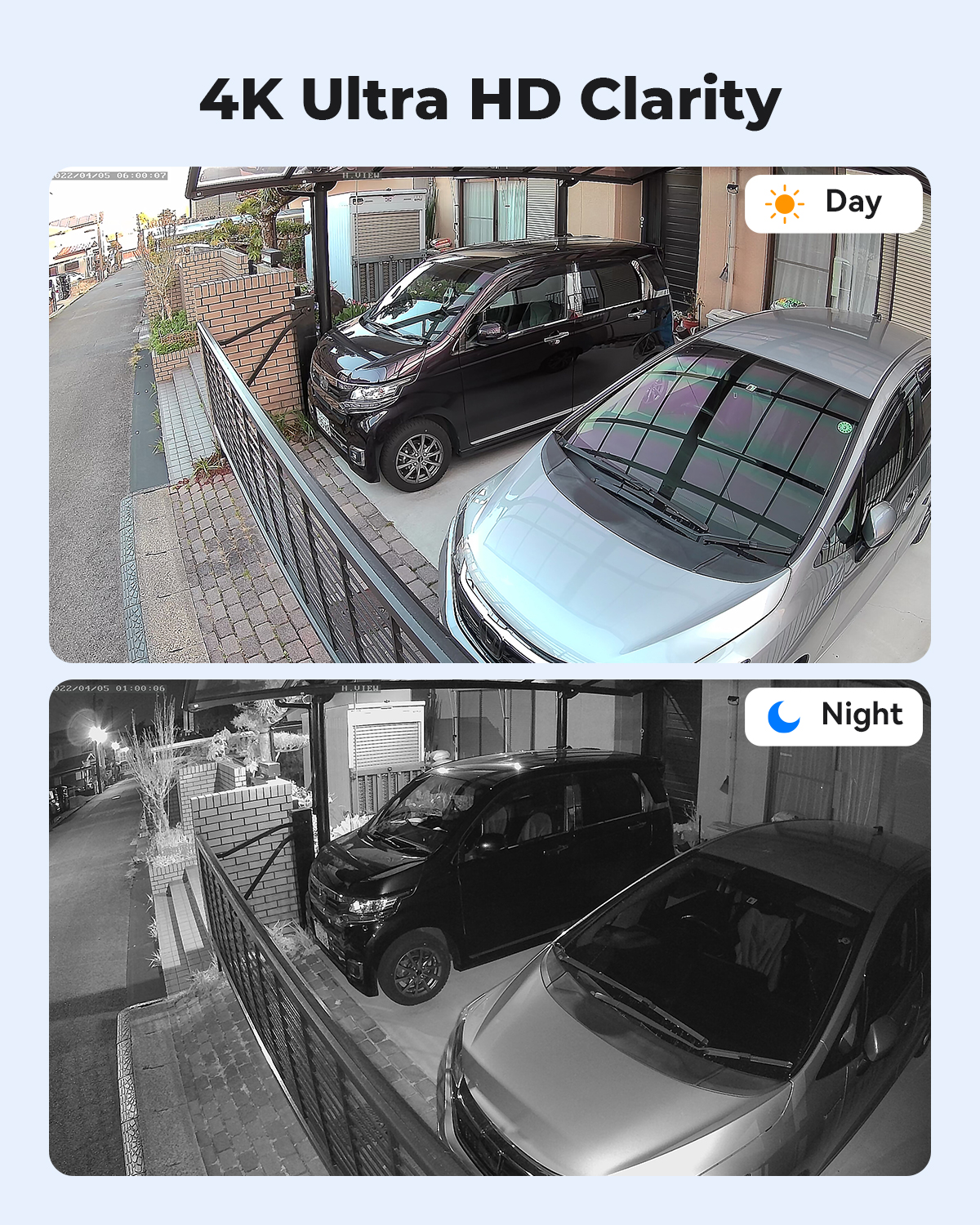 H.View 4K 5Mp 8Mp poe Cctv Sec - Home Security Kit บทวิจารณ์และราคา