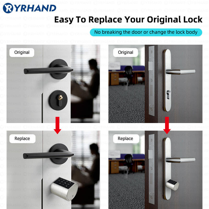 Smart Euro Cylindrical Door Lo - Home Security Locks For Doors บทวิจารณ์และราคา