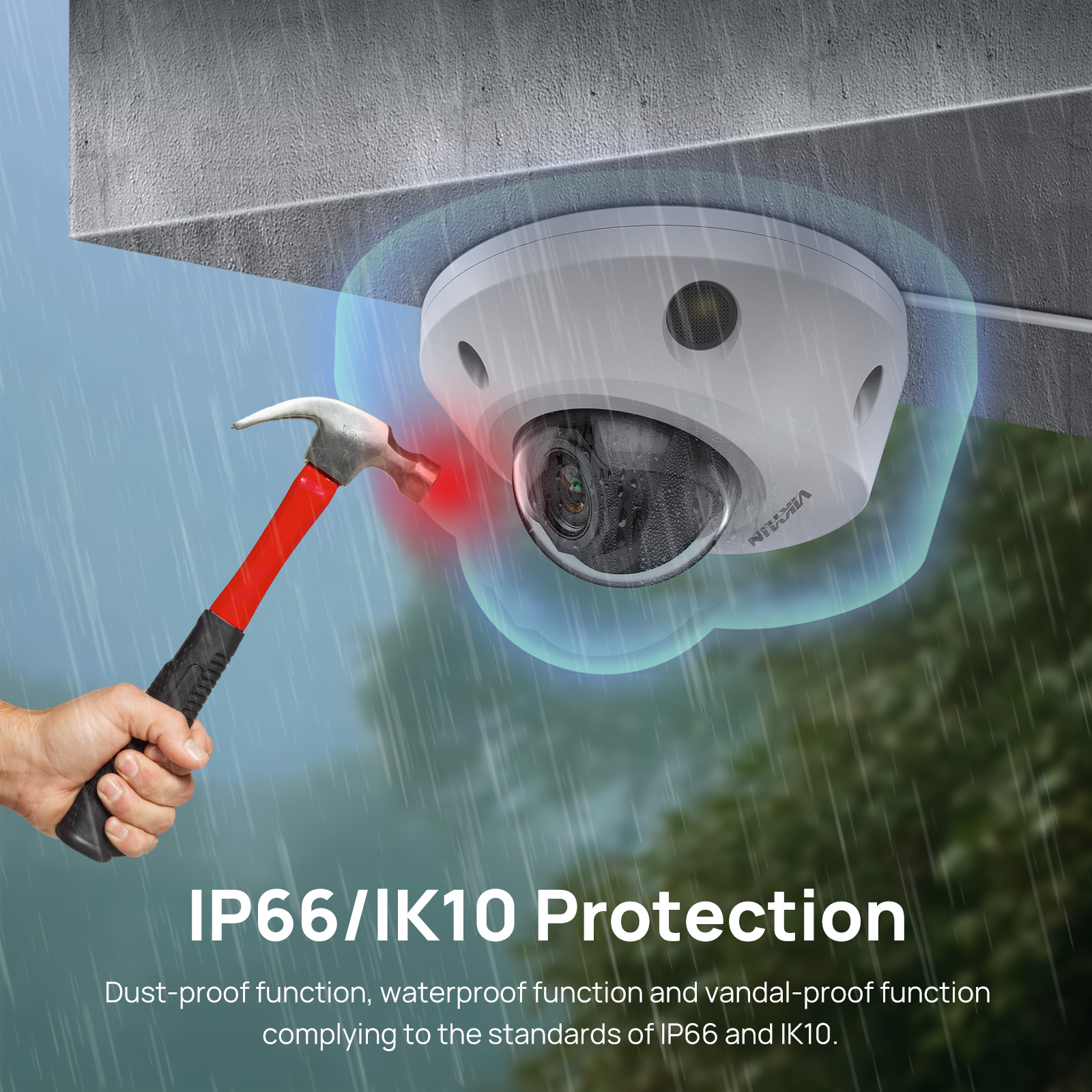 4K 8MP POE IR&Warm Lights fish - Home Security Hikvision บทวิจารณ์และราคา