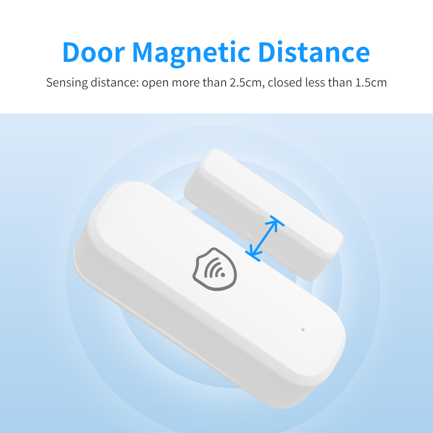 Tuya WiFi Zigbee Door Window S - Door Wedge Alarm บทวิจารณ์และราคา