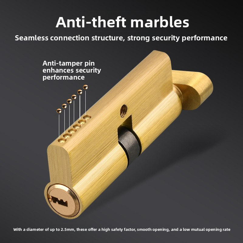 Door Cylinder Lock Biased 70mm - Home Security Locks For Doors บทวิจารณ์และราคา
