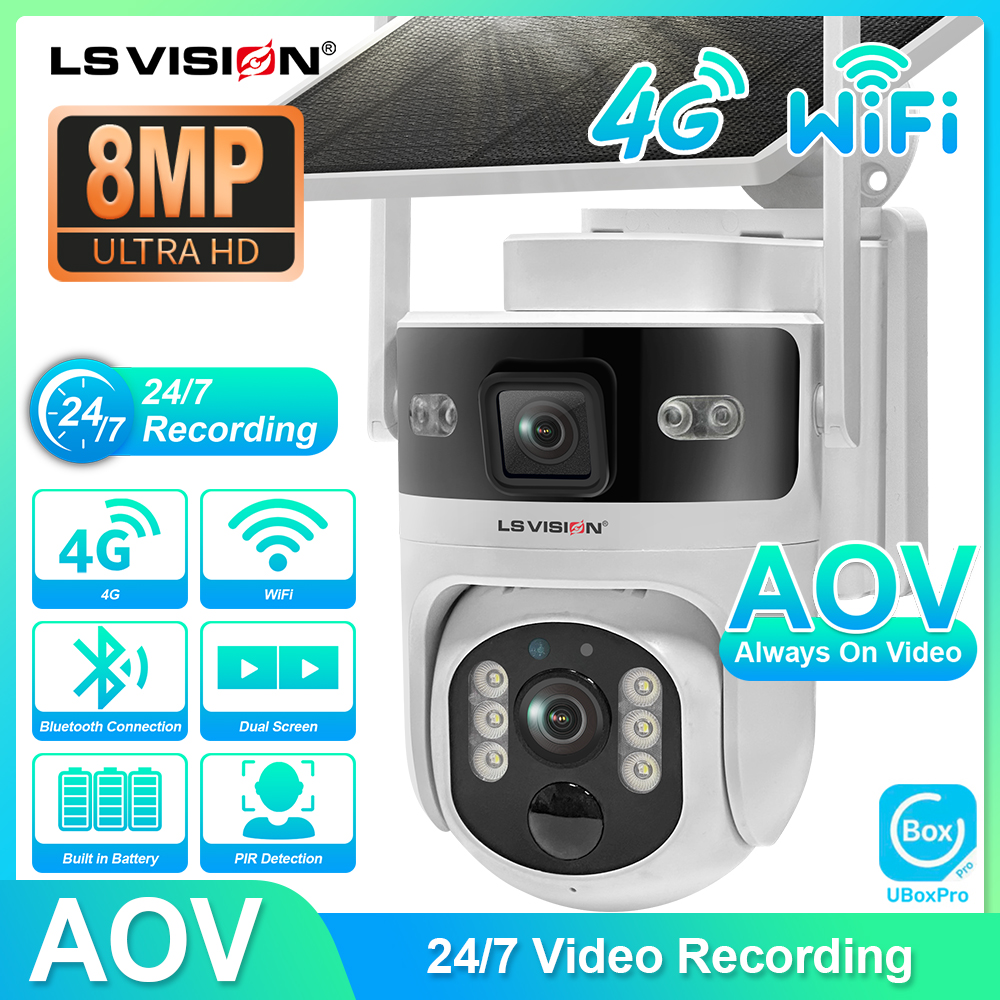 LS VISION Outdoor Surveillance - Home Security Outdoor Camera System บทวิจารณ์และราคา