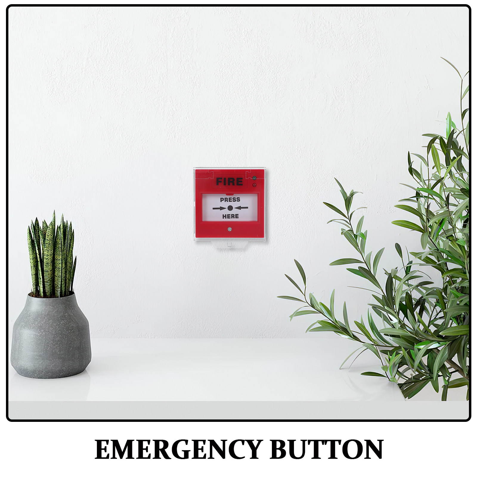 Fire Alarm Pull Station Emerge - Home Security Officer บทวิจารณ์และราคา