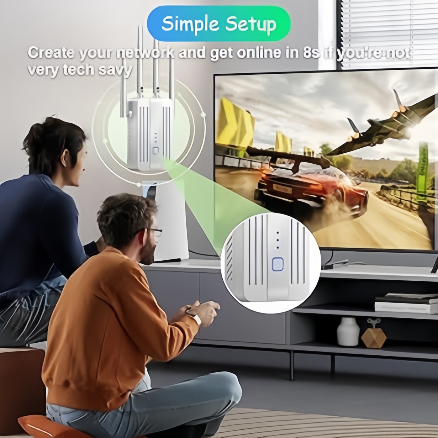 300Mbps Wireless WiFi Repeater - Home Security No Wifi บทวิจารณ์และราคา