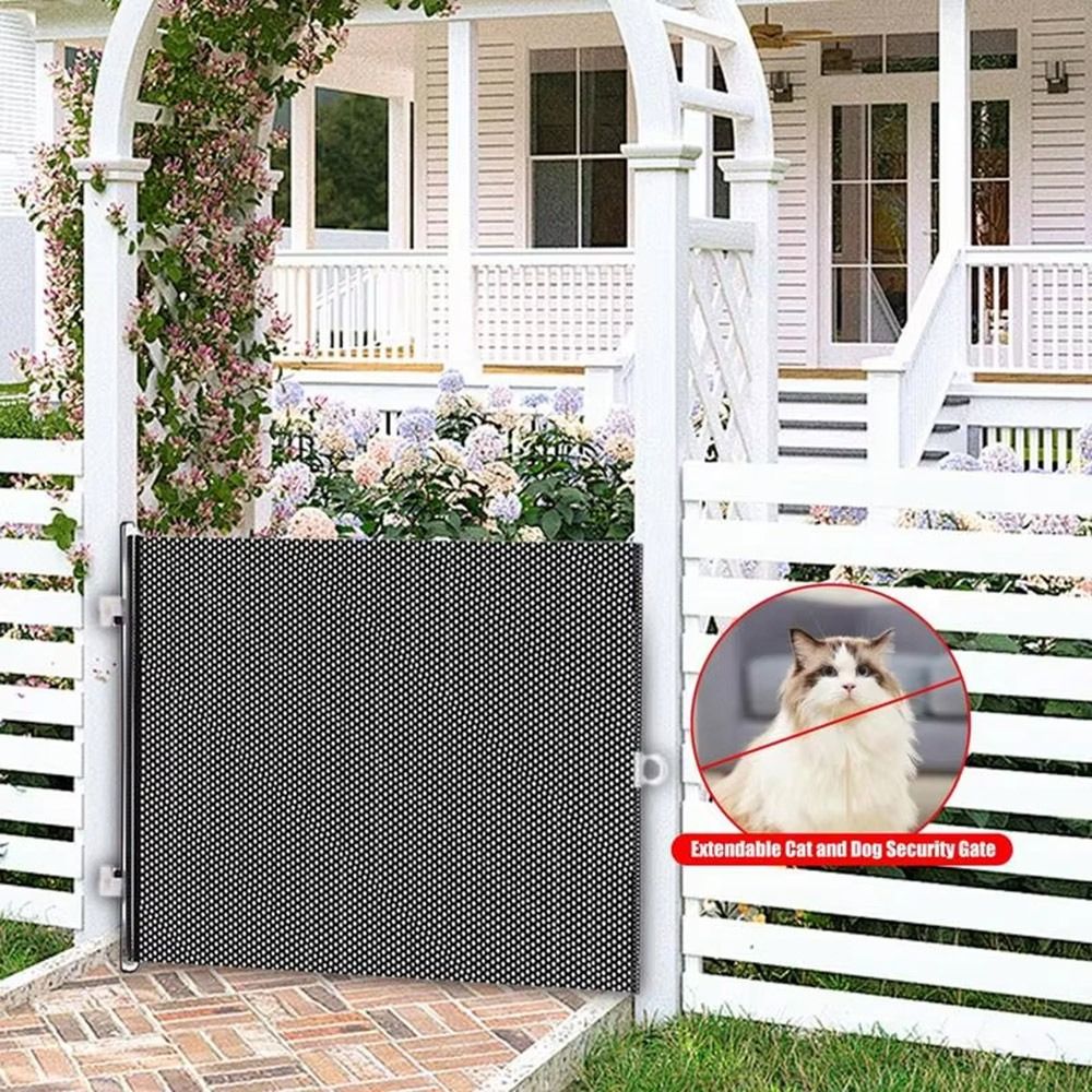 Retractable Pet Fence Barrier  - Home Security Fence บทวิจารณ์และราคา
