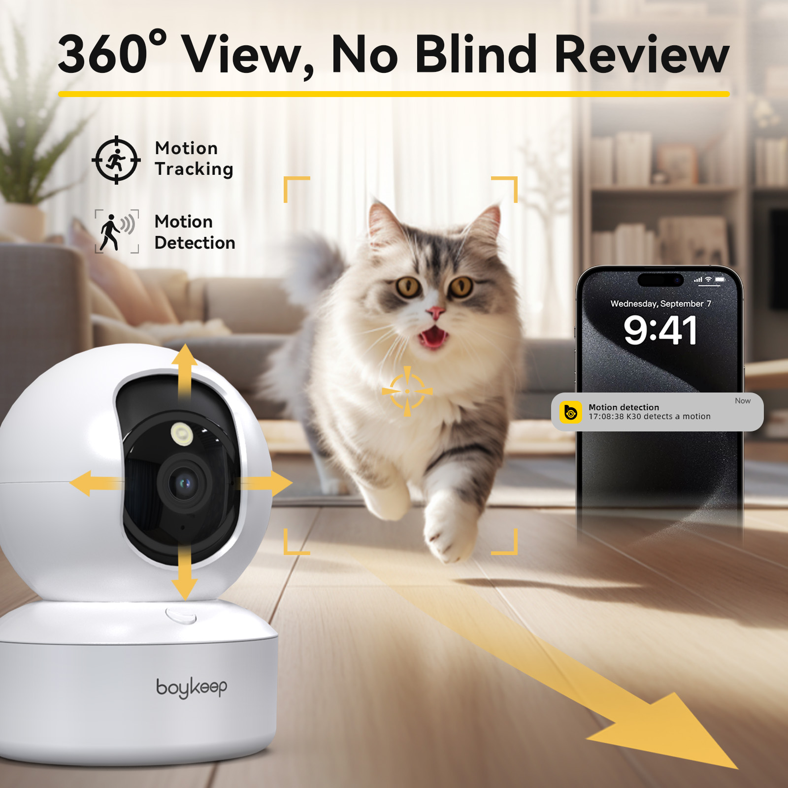 BoyKeep Smart Camera 2K Securi - Home Security Eufy บทวิจารณ์และราคา