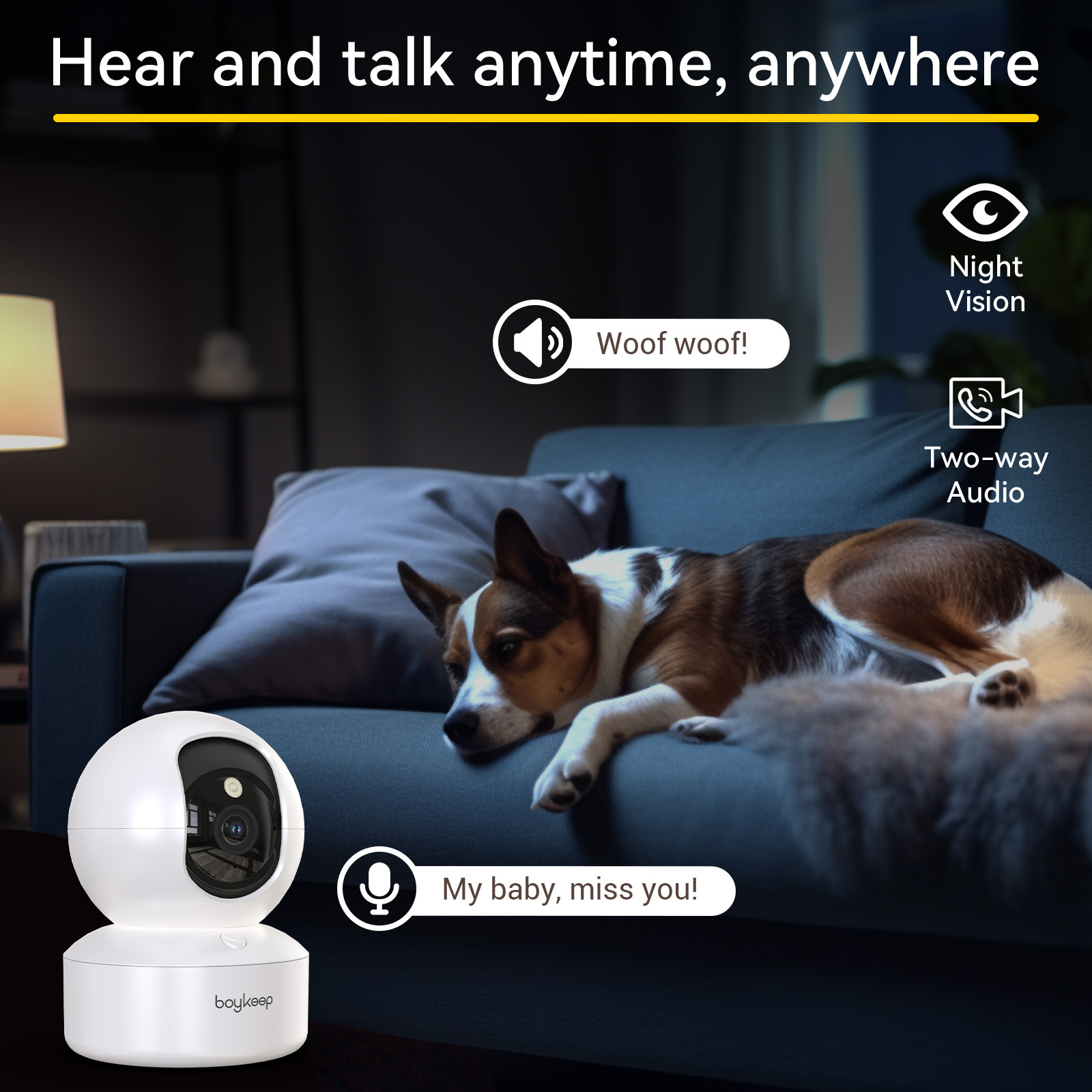 BoyKeep Smart Camera 2K Securi - Home Security Eufy บทวิจารณ์และราคา
