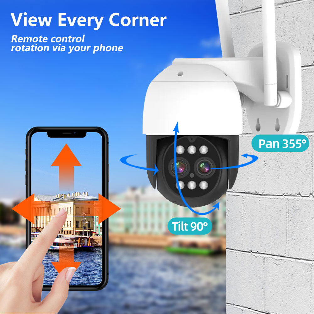 12.5 Inch 10CH NVR Smart Wirel - Home Security Systems With Cameras บทวิจารณ์และราคา
