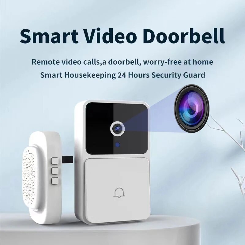 Wireless WiFi Video Doorbell f - Home Security Features บทวิจารณ์และราคา