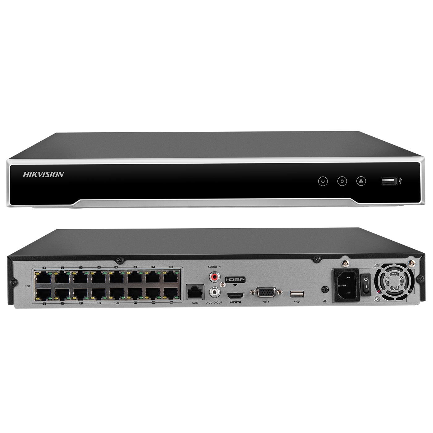 Hikvision NVR 16CH 1U 16 PoE 4 - Home Security Hikvision บทวิจารณ์และราคา