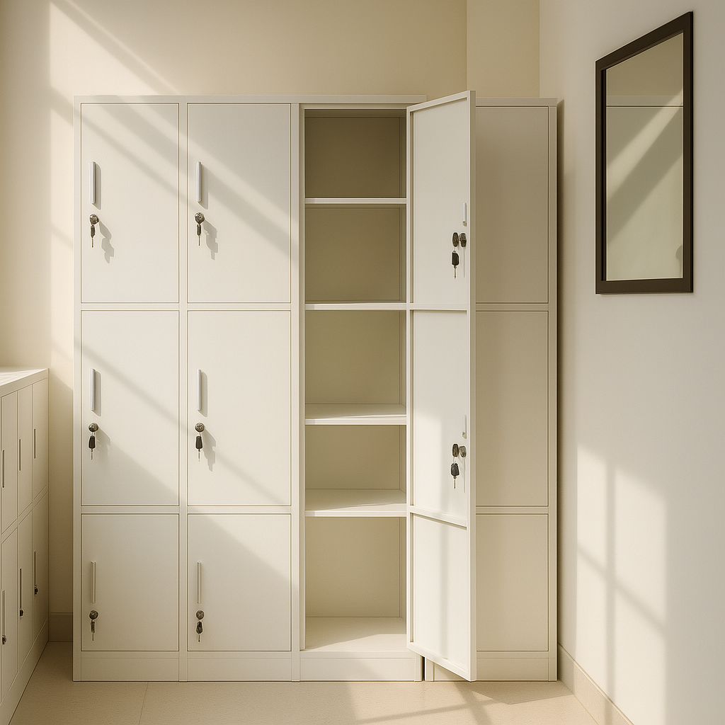 Modern 3-Tier Lockable Eco-Fri - Home Security Features บทวิจารณ์และราคา