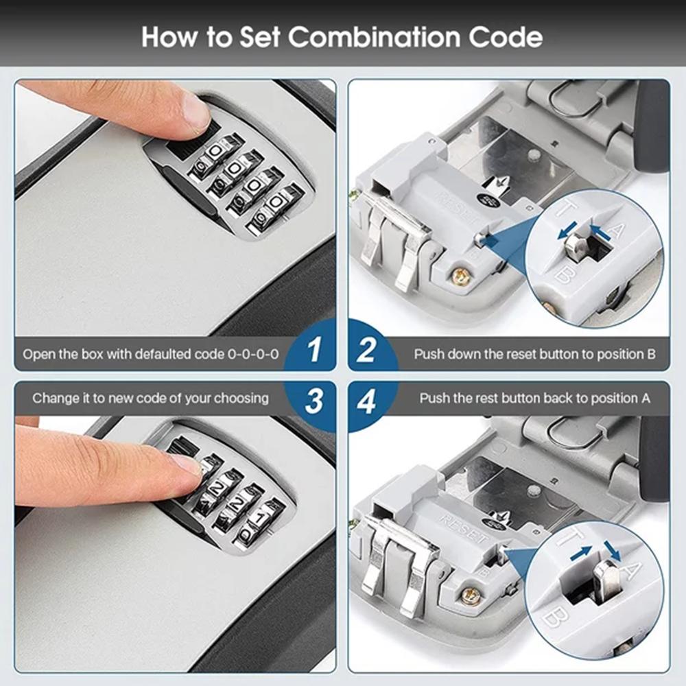 Wall-Mounted Key Storage Box P - Safe Box Digital บทวิจารณ์และราคา