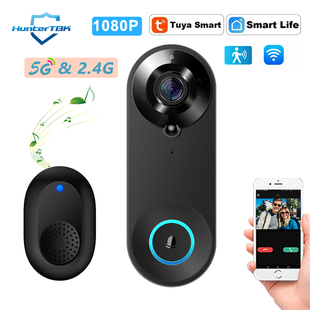 5G 2.4G WiFi Video Doorbell 10 - Home Security Camera Installation บทวิจารณ์และราคา