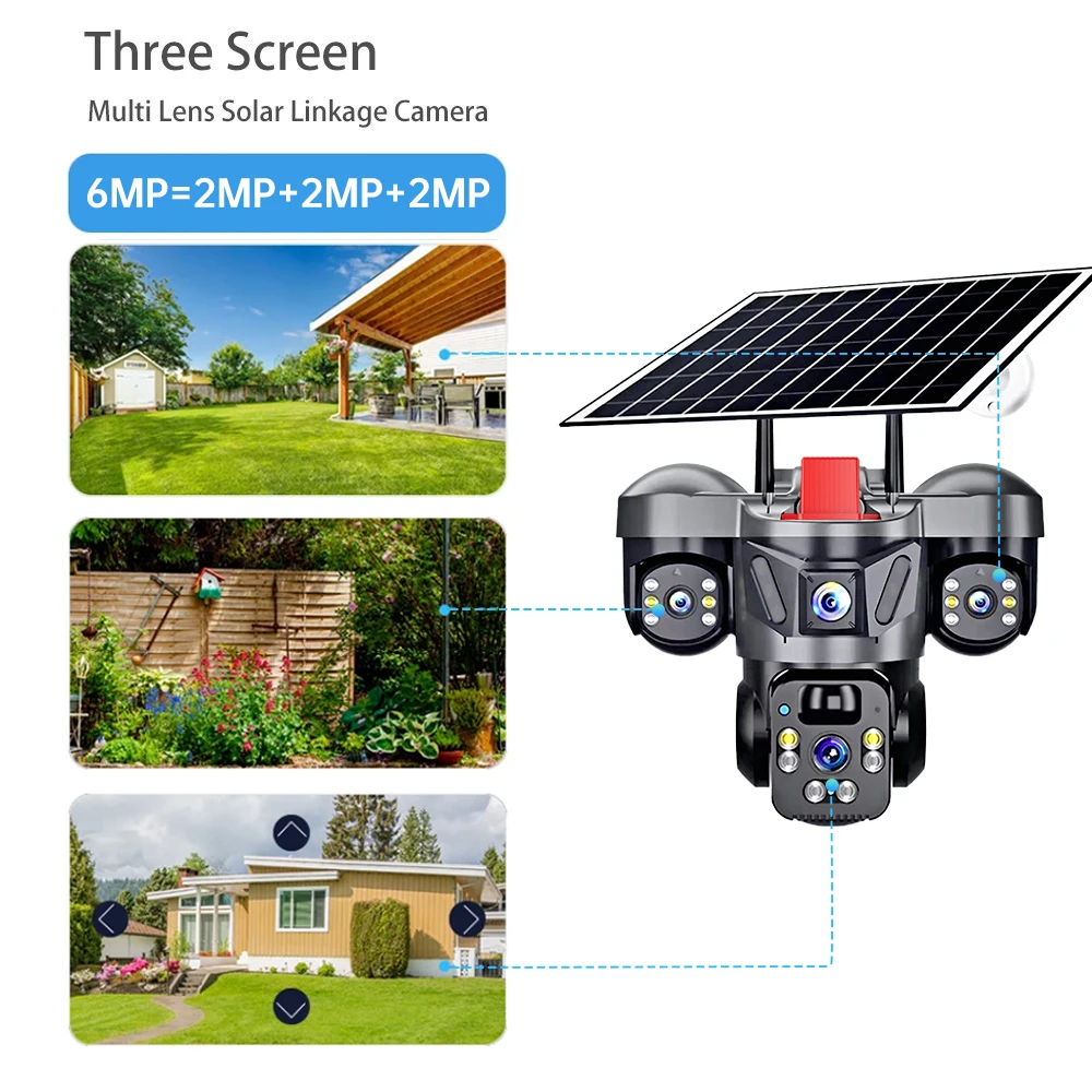 KERUI V380 Pro Outdoor PTZ 6MP - Home Security No Wifi บทวิจารณ์และราคา