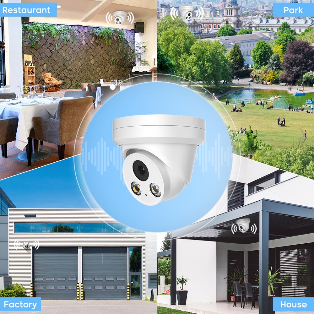 Full Color IP Camera 4MP 5MP 8 - Home Security Hikvision บทวิจารณ์และราคา