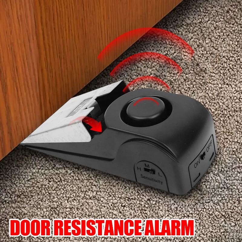 3/1Pcs Door Resistance Alarm W - Door Wedge Alarm บทวิจารณ์และราคา
