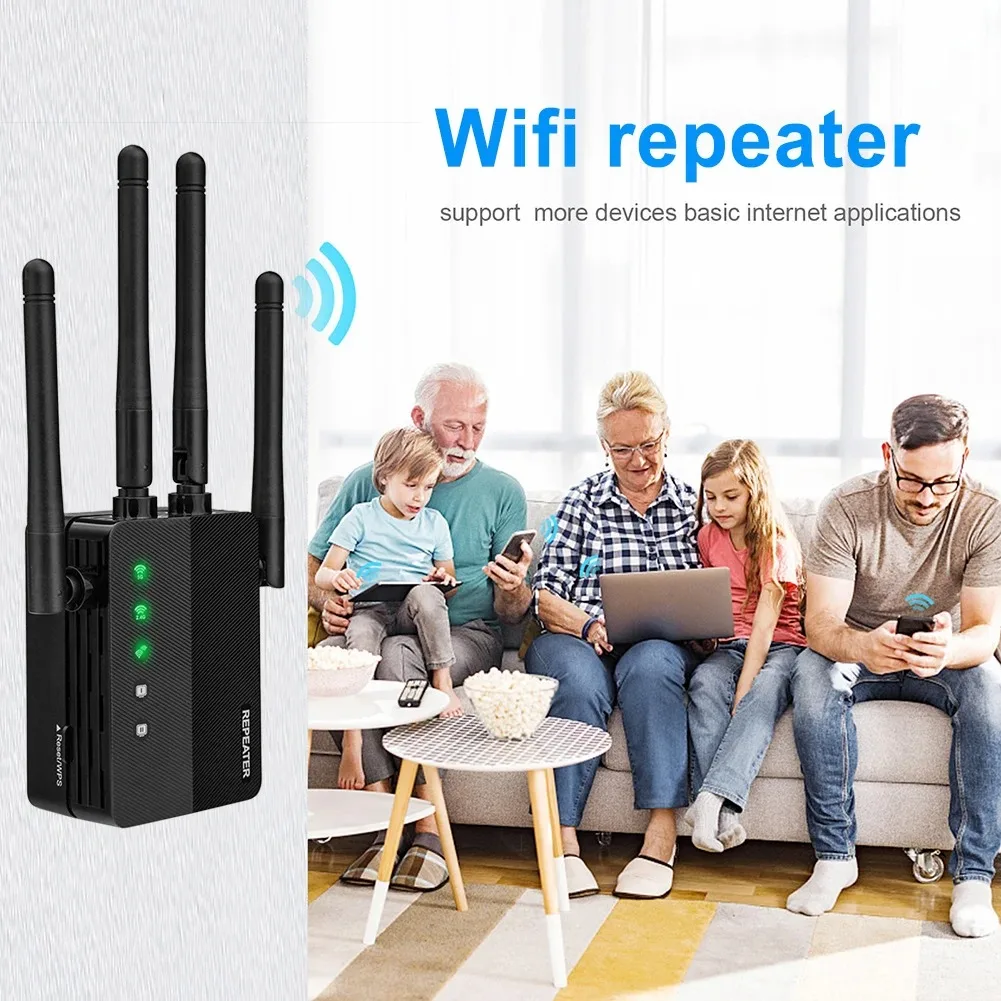 WiFi Extender Featuring 2.4/5. - Home Security Features บทวิจารณ์และราคา