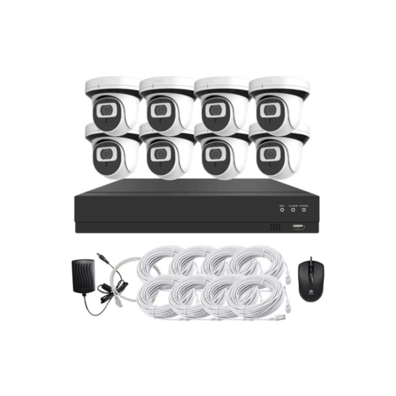 5MP 4CH 8CH Home Cctv Security - Home Security Systems With Cameras บทวิจารณ์และราคา