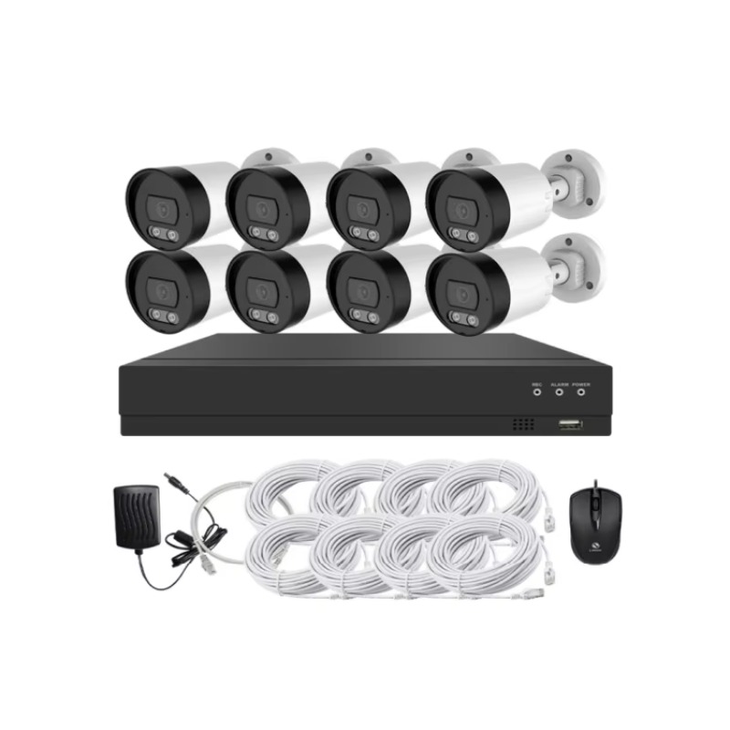5MP 4CH 8CH Home Cctv Security - Home Security Systems With Cameras บทวิจารณ์และราคา