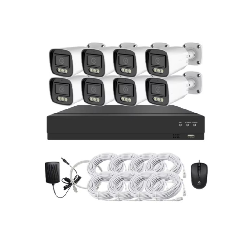 5MP 4CH 8CH Home Cctv Security - Home Security Systems With Cameras บทวิจารณ์และราคา