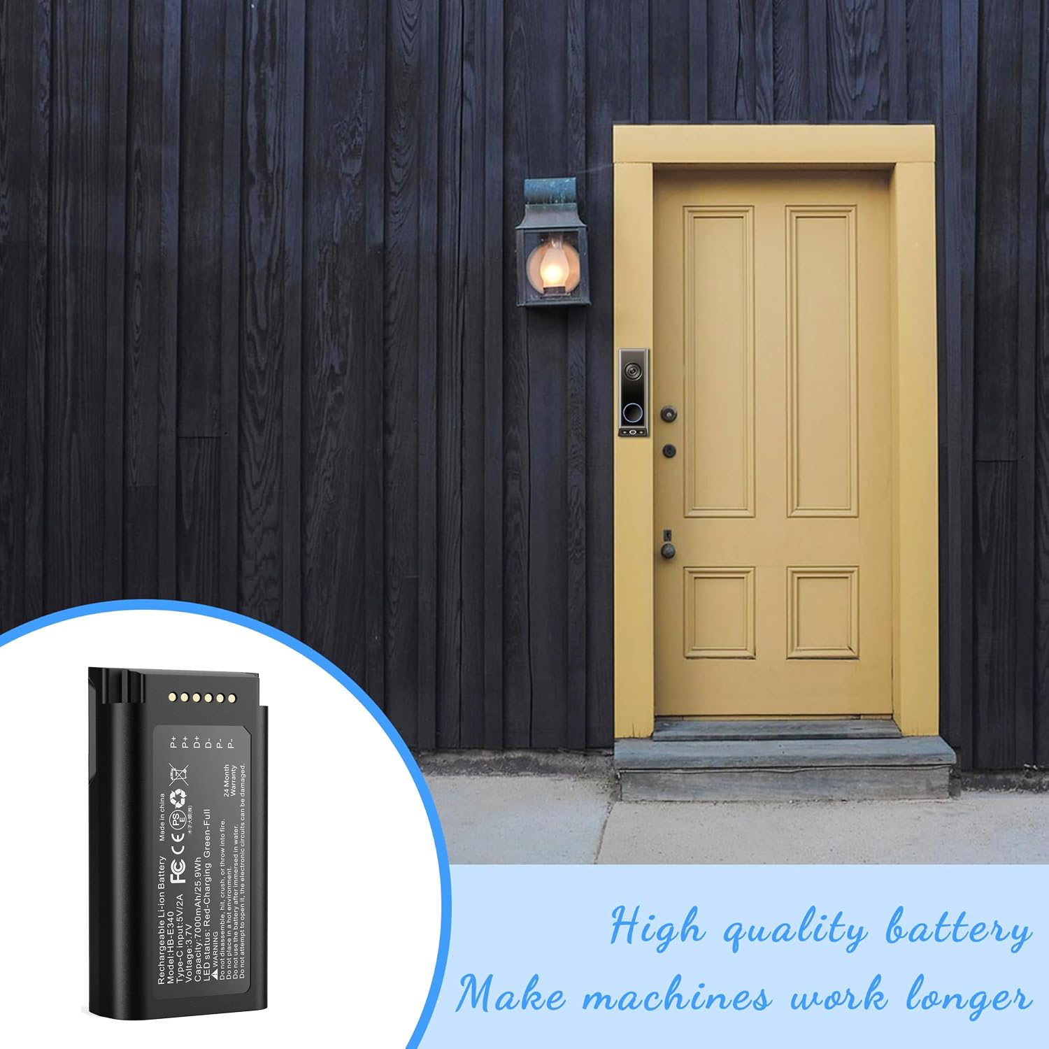 7000mAh Rechargeable Lithium B - Home Security Eufy บทวิจารณ์และราคา
