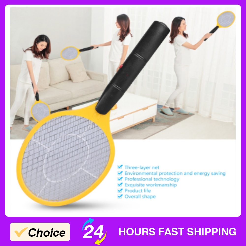Cordless Electric Mosquito Swa - Home Security Fence บทวิจารณ์และราคา