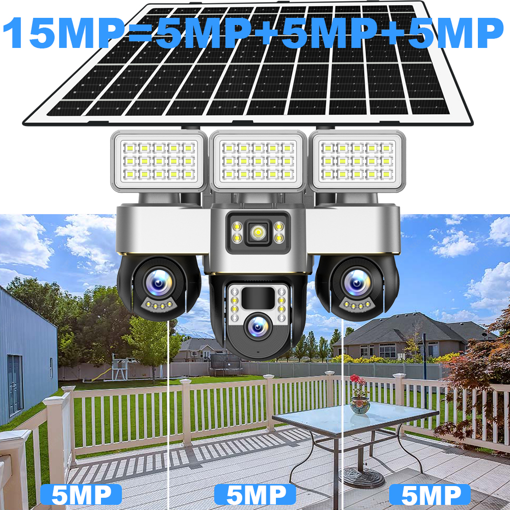 4G Sim Card Camera With Solar  - Home Security Outdoor Camera System บทวิจารณ์และราคา