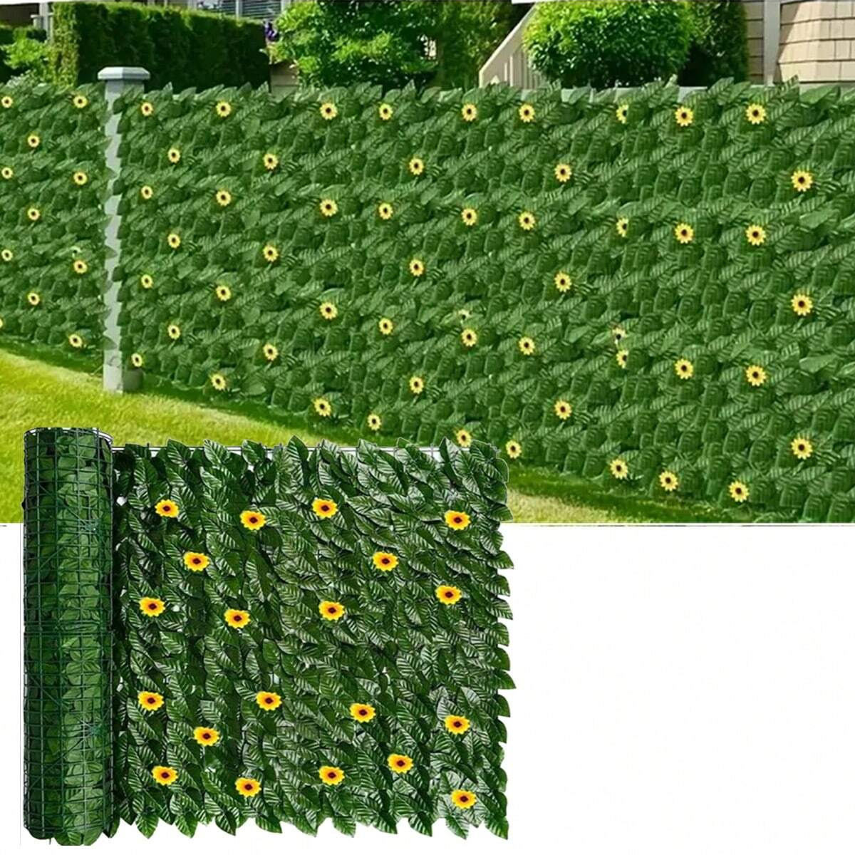 Green Artificial Ivy Privacy F - Home Security Fence บทวิจารณ์และราคา