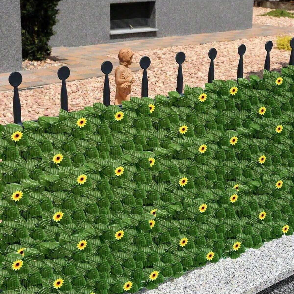 Green Artificial Ivy Privacy F - Home Security Fence บทวิจารณ์และราคา