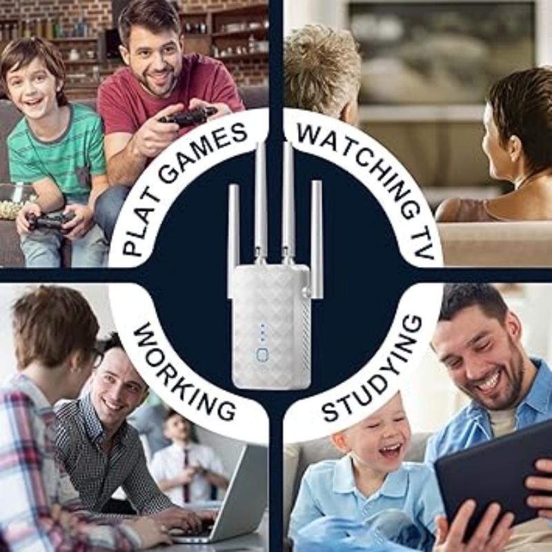 1200Mbps WiFi Repeater Wireles - Home Security No Wifi บทวิจารณ์และราคา