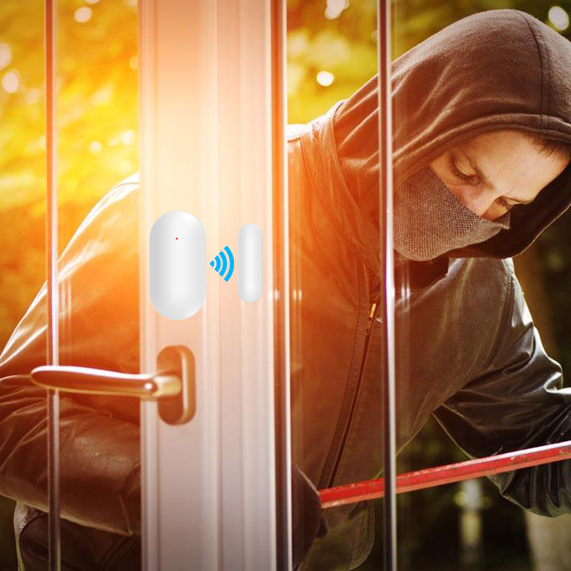 Wireless Door Sensor 433MHz Mi - Home Security Kit บทวิจารณ์และราคา