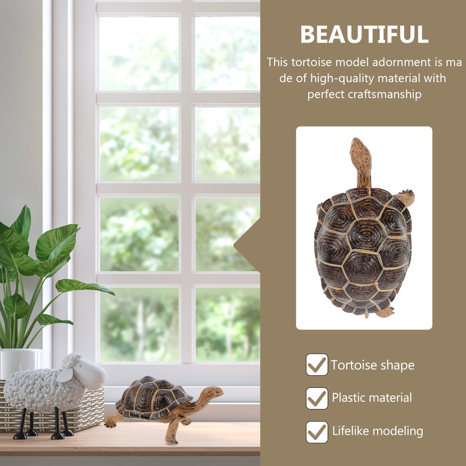 Creative Tortoise Ornament Exq - Home Security Officer บทวิจารณ์และราคา