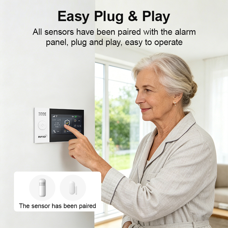 PGST 2G WiFi Alarm System Kit  - Home Security No Wifi บทวิจารณ์และราคา