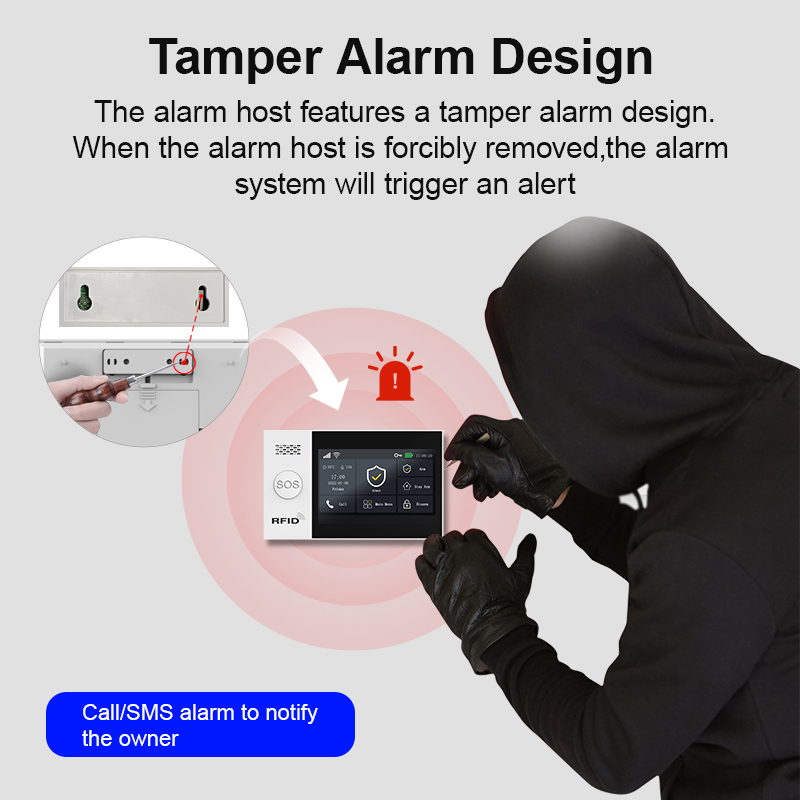 PGST 2G WiFi Alarm System Kit  - Home Security No Wifi บทวิจารณ์และราคา