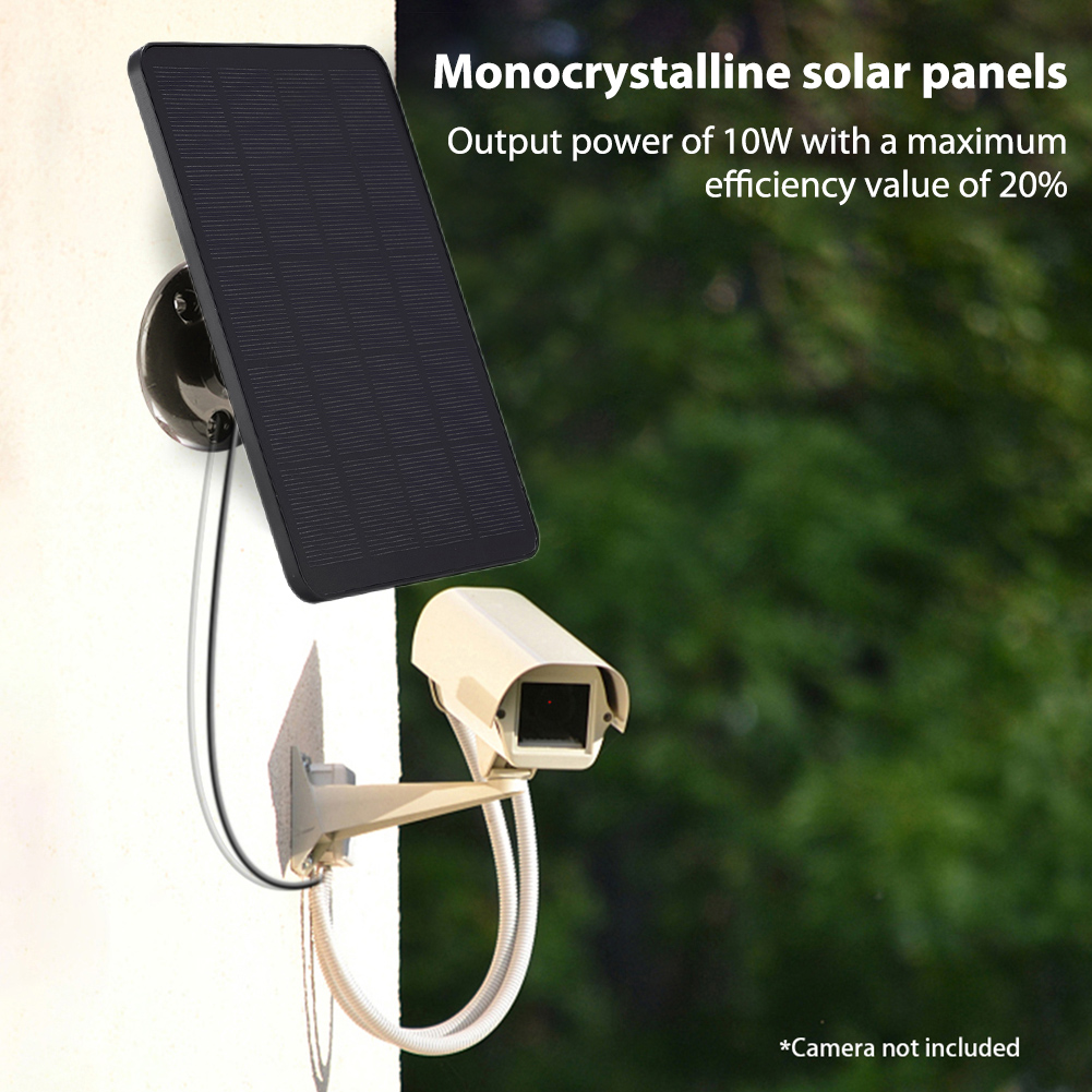 10W 5V Solar Panel Charging Wa - Home Security Eufy บทวิจารณ์และราคา