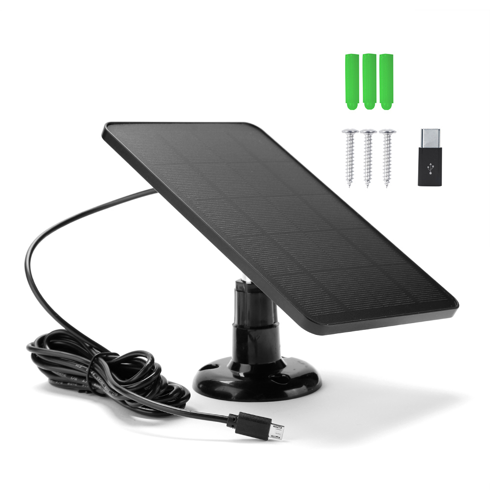 10W 5V Solar Panel Charging Wa - Home Security Eufy บทวิจารณ์และราคา