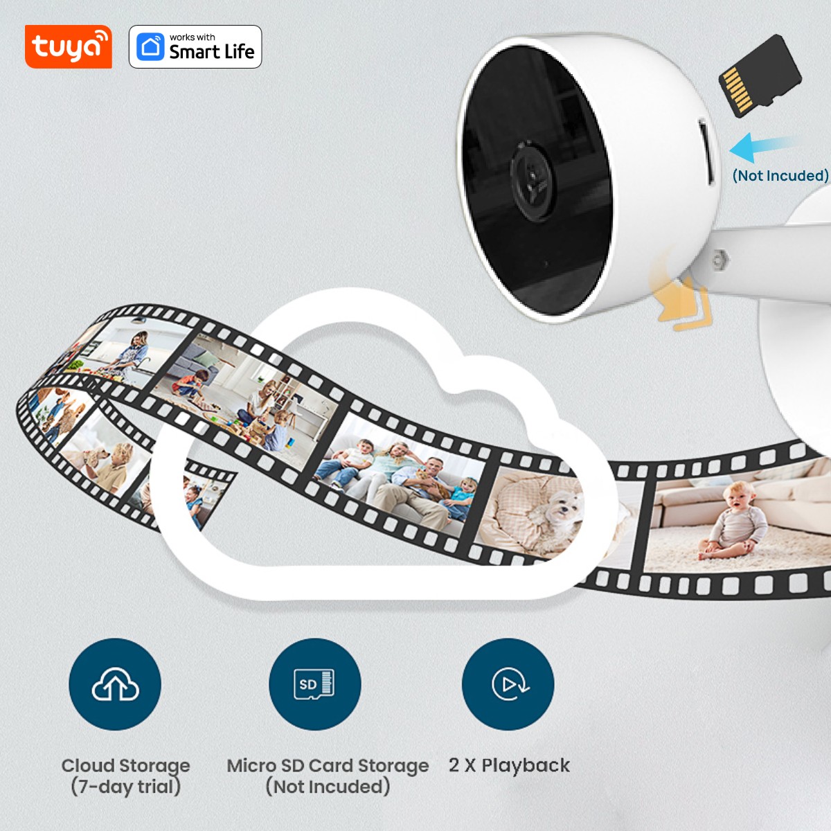 Tuya Smart 3MP HD Indoor Home  - Home Security Eufy บทวิจารณ์และราคา