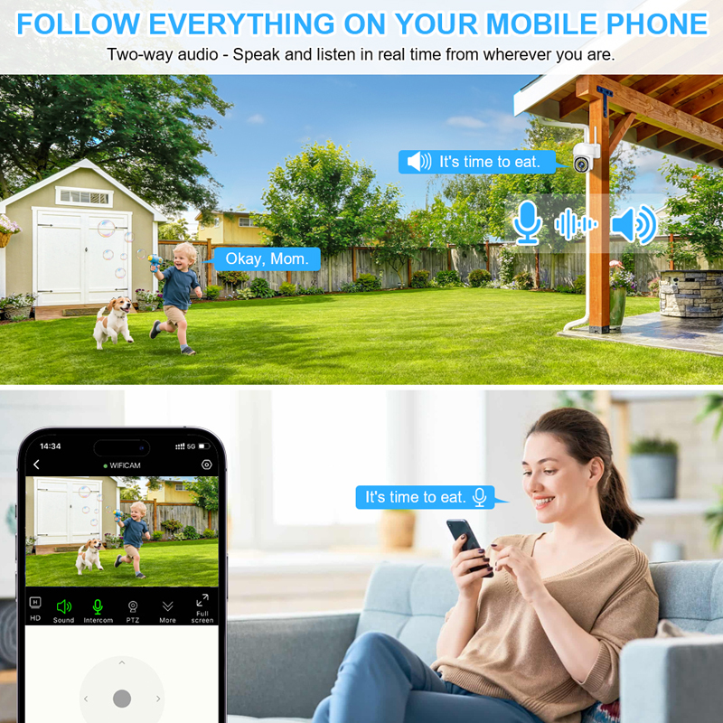 Smar 3MP Wireless CCTV Securit - Home Security Kit บทวิจารณ์และราคา