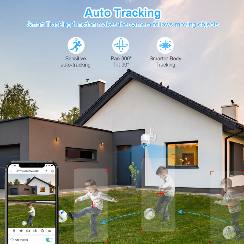 Smar 3MP Wireless CCTV Securit - Home Security Kit บทวิจารณ์และราคา