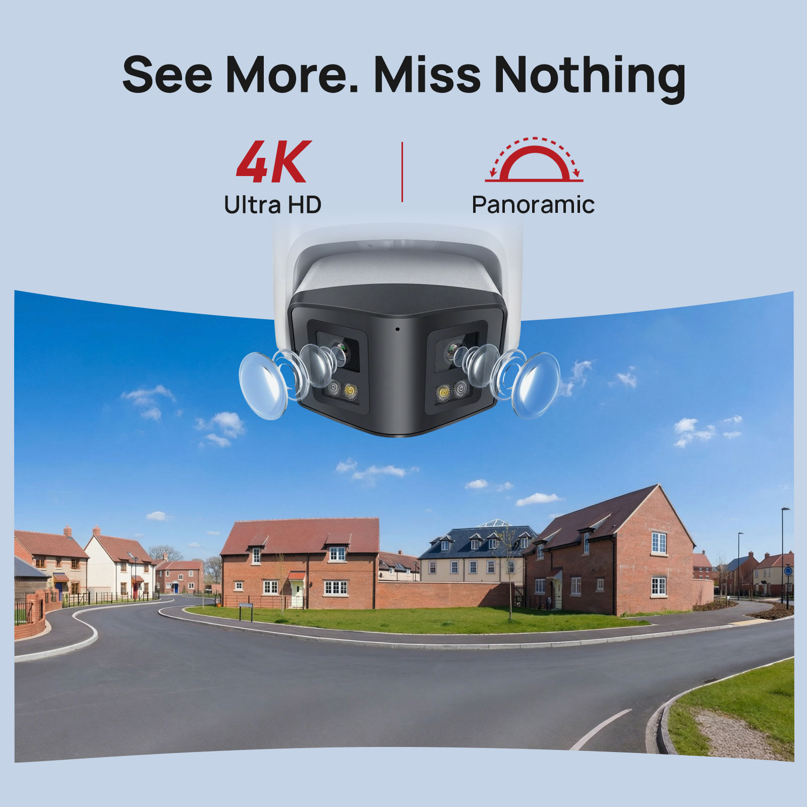 Vikylin 4/8MP Panoramic Dual L - Home Security Hikvision บทวิจารณ์และราคา