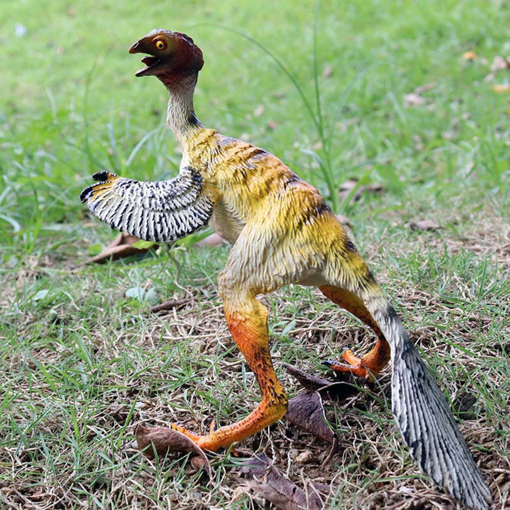 1Pcs Lifelike Sinosauropteryx  - Home Security Officer บทวิจารณ์และราคา