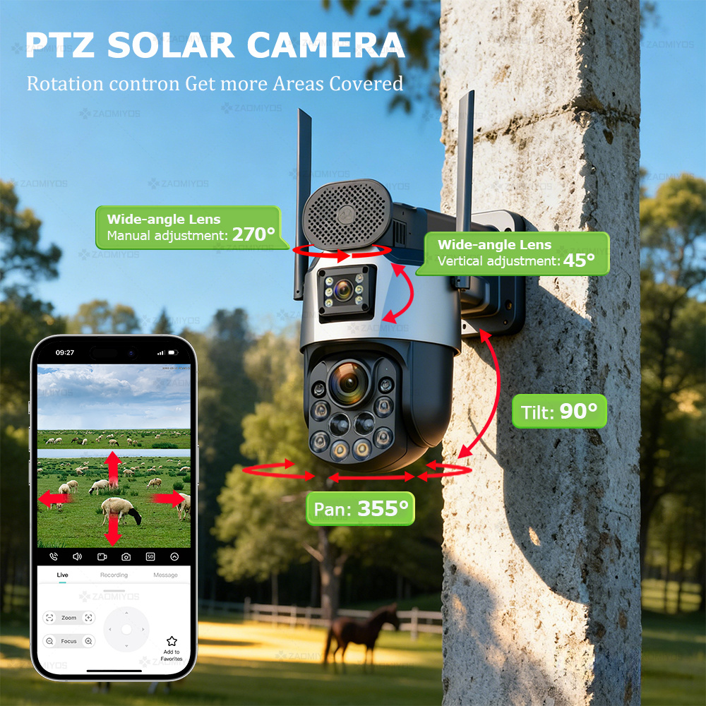 Dual Lens Home Outdoor Surveil - Home Security Outdoor Camera System บทวิจารณ์และราคา