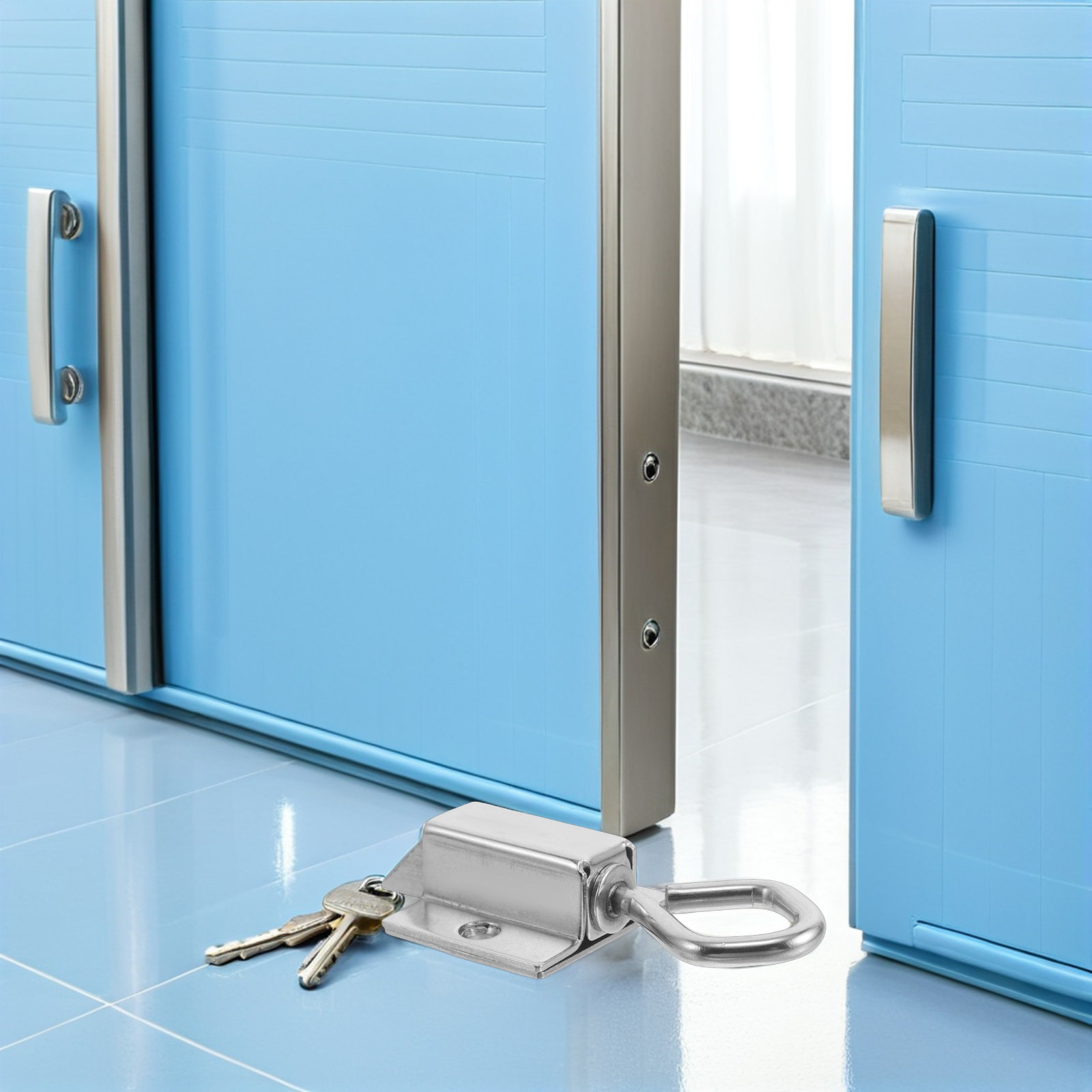 2Pcs Slide Gate Latch Stainles - Home Security Locks For Doors บทวิจารณ์และราคา